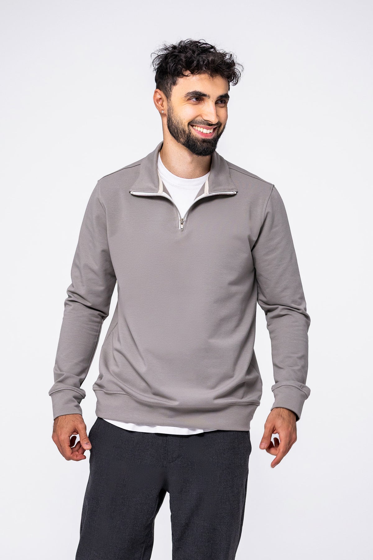 Bluză Executive Casual, antracit