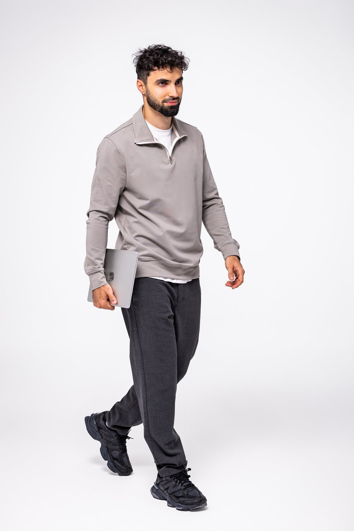 Bluză Executive Casual, antracit