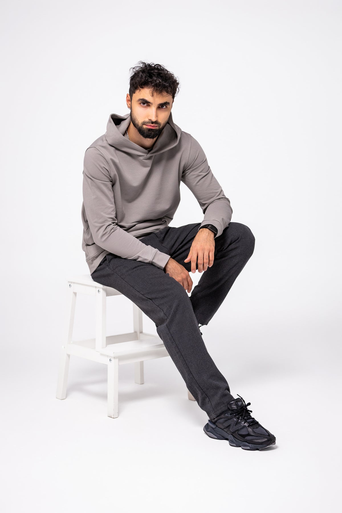 Hanorac Smart Casual, antracit