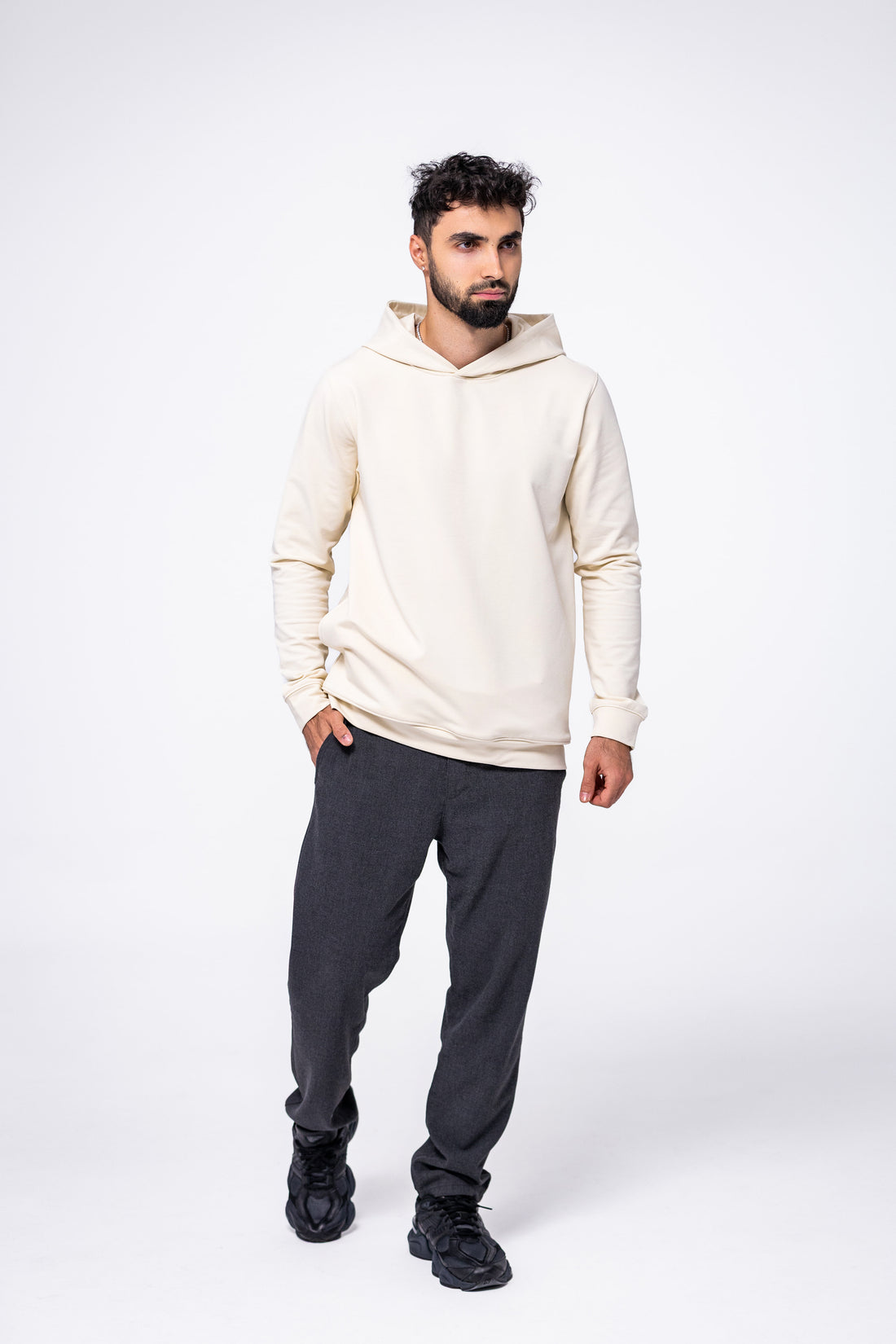 Hanorac Smart Casual, galben cald