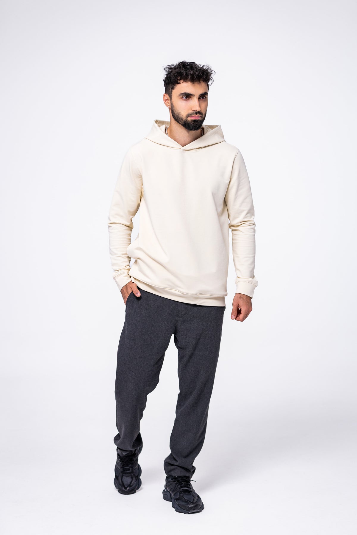 Hanorac Smart Casual, galben cald