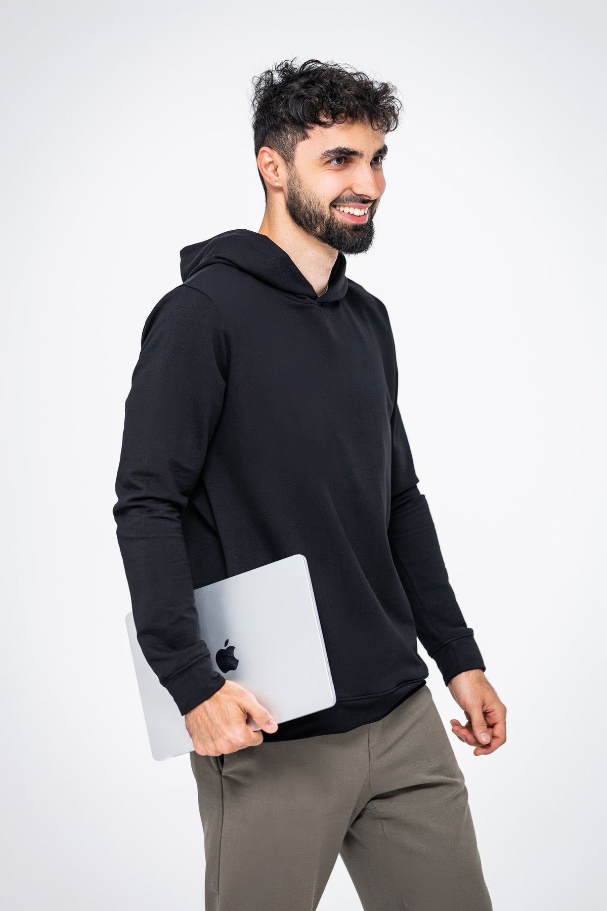 Hanorac Smart Casual, negru