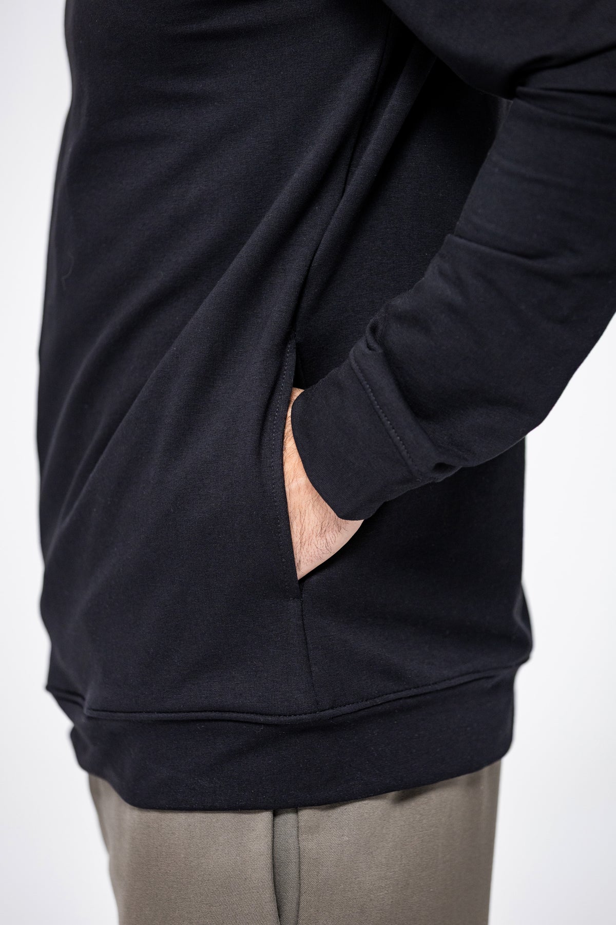 Hanorac Smart Casual, negru